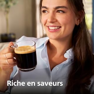 Philips Expresso broyeur Série 5400 – 12 Spécialités de Café, Carafe LatteGo facile à nettoyer, Ecran intuitif, 4 Profils Utilisateur, Machine à café à grain Noir Chrome (EP5547/90)
