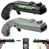 Destapador de Cerveza, Abridor de Botellas, Destapador de Botellas, Abrebotellas Pistola Creativo, Regalo para Hombre, para...