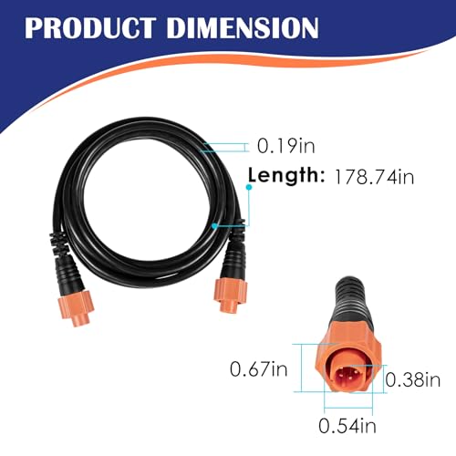 Cable Ethernet Camoo 4.5 m con conector RJ45 miniatura 6