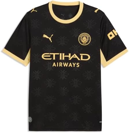PUMA Men's Manchester City 2026/27 Away Jersey - Black - XXL