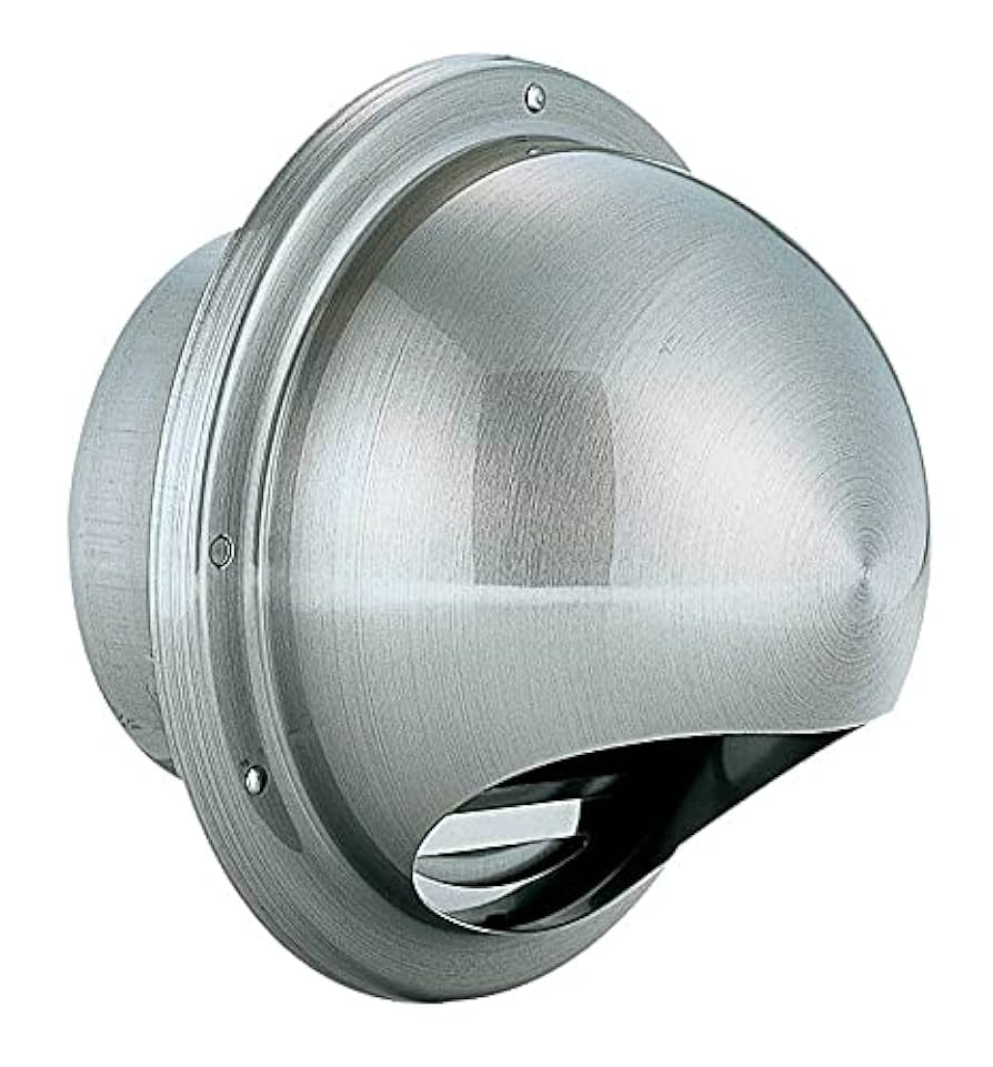 Amazon.co.jp: バクマ工業 BD-100MVS 丸型フード付換気口 ガラリ