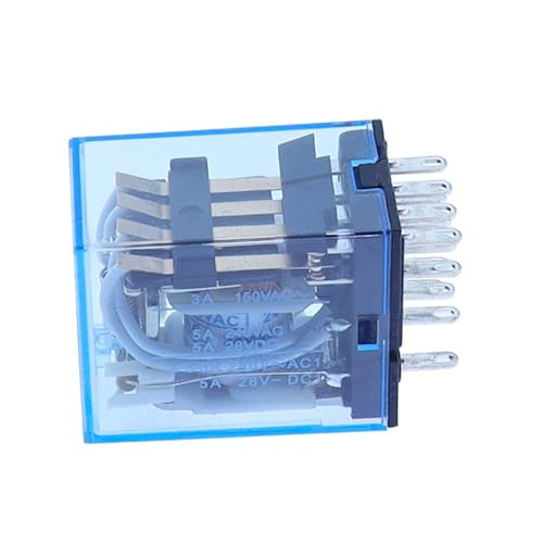 Relais MY4 4PDT multipolaire 14 broches à commutation simultanée 12V AC - 2