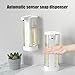 KEXIAO Motion Sensors Automatic Soap Dispenser USB Rechargeable Touchless Design for Bathroom Kitchen and Hospitality Industry
