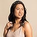 Madison Braids Women's Two Strand Headband Hair Braid Thick Natural looking Extension - Halo - Dark Brown