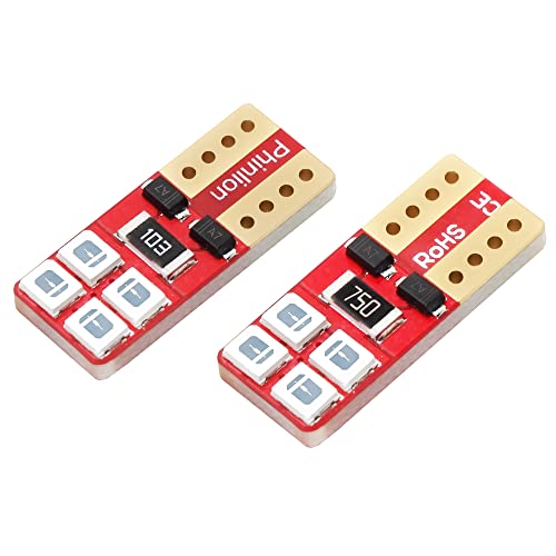 Bombillas LED verdes PHINLION T10 pack x4 miniatura 2