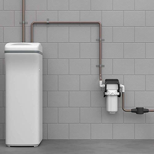 Image of EcoPure EPWHE Whole Home Pivotal Water Filtration System - Reduces Sediment & Chlorine Taste & Odor - Installs on Main Water Line - 6-Month Filter Included - Tool-Free, Mess-Free Changes