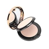 Fijador de maquillaje Polvo compacto, 2 en 1Polvo Fijador de maquillaje facial resistente al agua de larga duración(01)