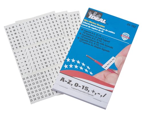 Marqueur fil A-Z Buchanan 775102 évite les erreurs de câblage