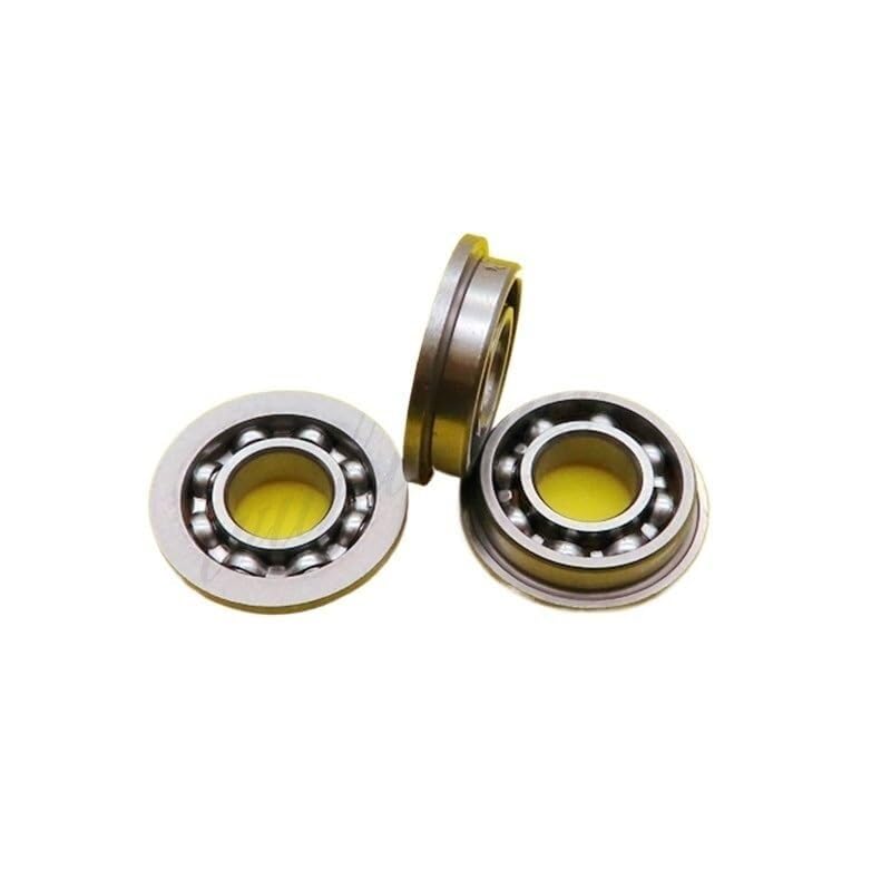Rodamientos Sellados, 10 Uds F682ZZ F683ZZ F684ZZ F685ZZ F686ZZ F687ZZ F688ZZ F689ZZ rodamiento de bolas con brida rodamientos bridas blindadas Metal pared delgada
