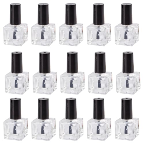 Contenant professionnel pour gel à ongles en verre durable de 8ml lot de 20 pièces OUNONA