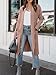 ANRABESS Women's Long Cardigan Sweater 2025 Fall Fashion Casual Oversized Knit Open Front Coatigan Jacket Coat Outfits Peach Khaki Medium