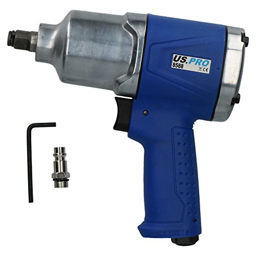 1/2 Drive Air Pneumatic Impact Gun Wrench Reversible 569Nm 420ft/lb Torque