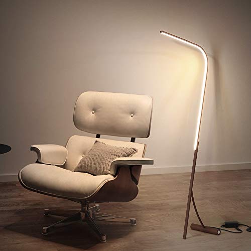 Flashing Lampada Da Terra Semplice Caffè Nordico Lampada Da Terra In Alluminio Lunghezza Lampada Da Terra Foyer Soggiorno Lampada Da Terra Apparecchi A LED (Color : Warm white) - Image 5