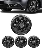 Jogo 4 Calotas Esportiva Velox Preto Brilhante Aro 14 HYUND Hb20 Hatch Hb20S Sedan