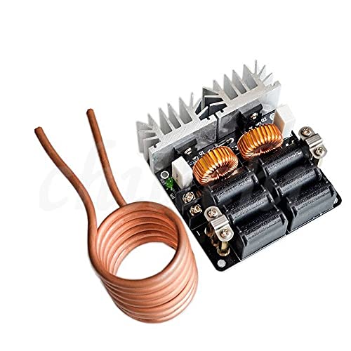 1000W ZVS High Frequency Induction Heater High Frequency Machine High Frequency Quenching Medium Frequency Furnace Without Tap