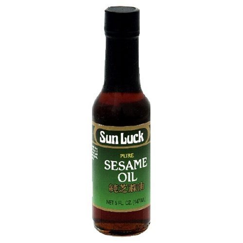 Sun Luck Oil, Sesame, 5-Ounce Glass (Pack Of 3) #TOP4