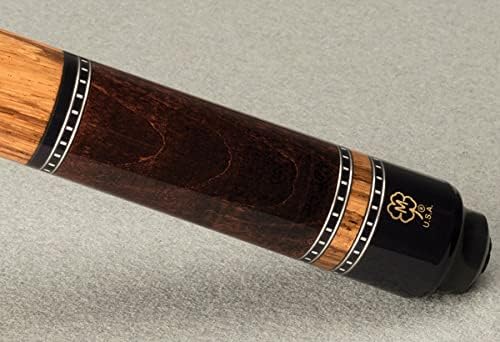 McDermott USA G437 Dark English/Zebrawood Handle G-Core Pool/Billiards Cue Stick