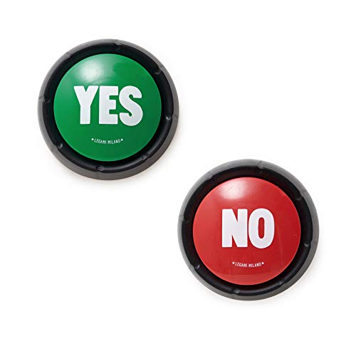 Legami – Yes & NO – Conjunto de dois botões sonoros