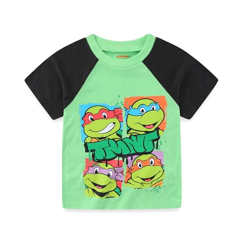 Image of Nickelodeon Teenage Mutant Ninja Turtles Boys Short Sleeve T-Shirt and Short Set for Big Kids