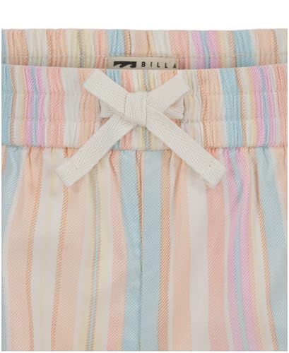 Image of Billabong Girls' Mad for You Elastic Waist Pull-on Shorts, Side Seam Pockets, Casual & Comfortable