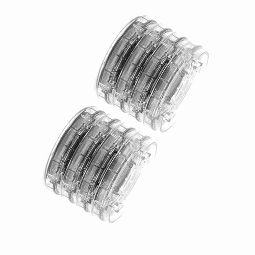 Set Di 8 Piedini Rialzati Per Mobili, Impilabili, Antiscivolo, Diametro Interno 5 Cm - Per Letti, Divani, Lavatrici