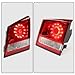 FIONE LED Tail Light Compatible with Dodge Journey 2011-2020 LH Inner LED Type Taillight Rear Brake Lamp‎ ‎68078516AD 68078516AE Right Passenger Side