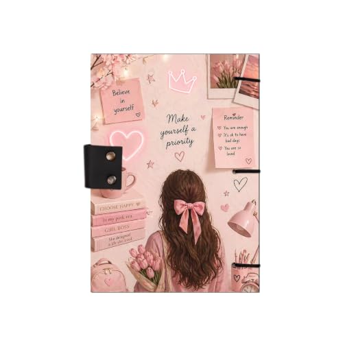 Image of Priority Diary Notebook 7x5 Inch 160 Pages Unruled Journal for Writing