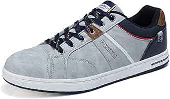 ARRIGO BELLO Mens Casual Shoes Trainers Walking Business Comfy Leather Hiking Non-Slip Running Size 7-11