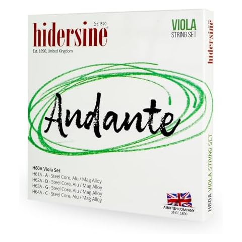 Hidersine Andante Viola String Set for Students Cover