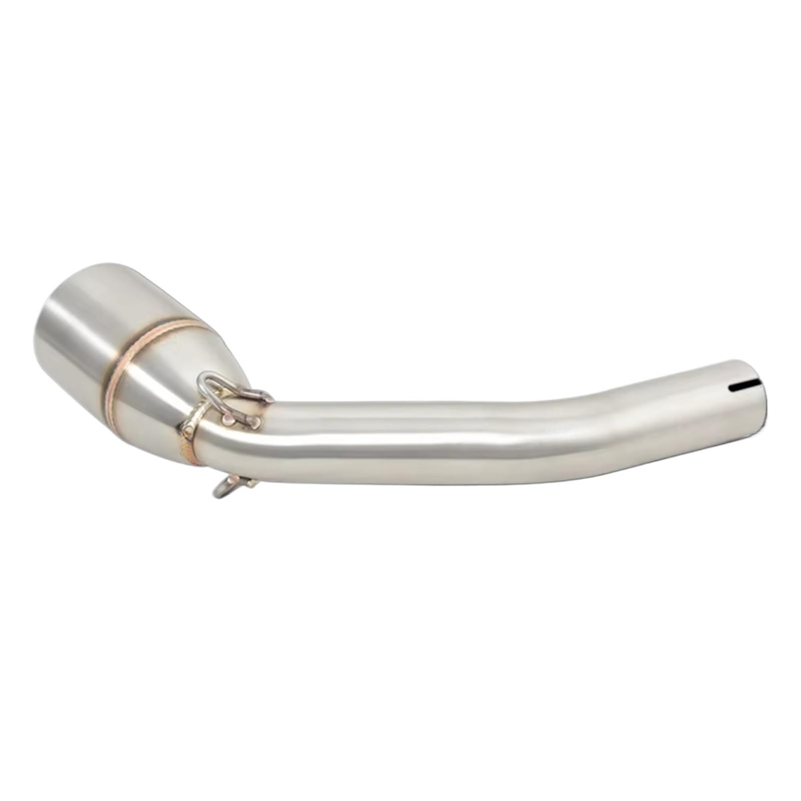 Motorrad Slip-On Auspuff Für Grom125 Für MSX125 SF 2021 2022 2023 Motorradanschluss 51mm Auspuff Für Fluchtsysteme Modifiziertes Verbindungsrohr Motorradauspuff-Verbindungsrohr