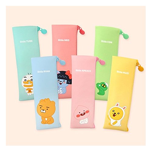 Image of Kakao Talk Kakao Friends Flat Pencil Case Multi-Purpose Pouch (Little Muzi)