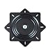 HomDSim Stainless Steel Seat Swivel 360 Degree Heavy Duty Bar Stool Swivel Replacement Bar Boat Stool Swivel Plate Seat Swivel Base Mount Plate (8inch)