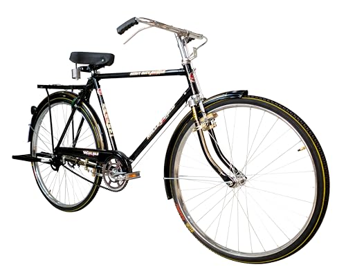 RALLEY GOLD Rally Popular 22 Inch Men's Full Size Bicycle | with Carrier, Stand and Lock |...