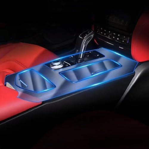 Film TPU de protection pour console Maserati Ghibli protégeant des clés