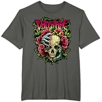 Funny Bullet My Valentine Skull Roses and Red Blood Horror