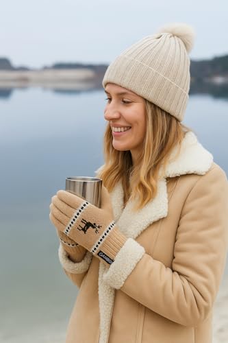 Women's Gamboa Alpaca Wool Mittens for Winter Knit Gloves