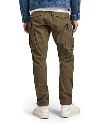 G-STAR RAW Herren Rovic Zip 3D Regular Tapered Hose, Grün (Shadow Olive D02190-C893-B230), 27W / 30L – Ansicht 2