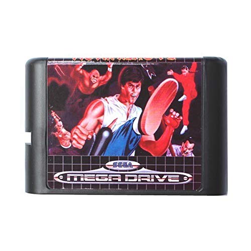 Aditi Sega MD Game Card - Yie Ar Kung Fu for 16 bit Sega MD Game Cartridge Genesis Megadrive System