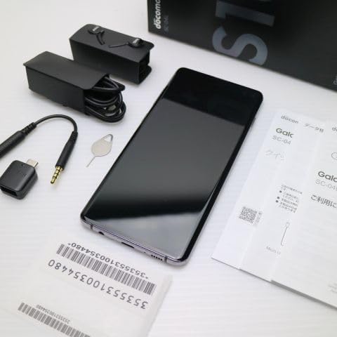 Galaxy S10＋ プリズムブラック 128GB ムスビー｜Galaxy S10+ 128GB