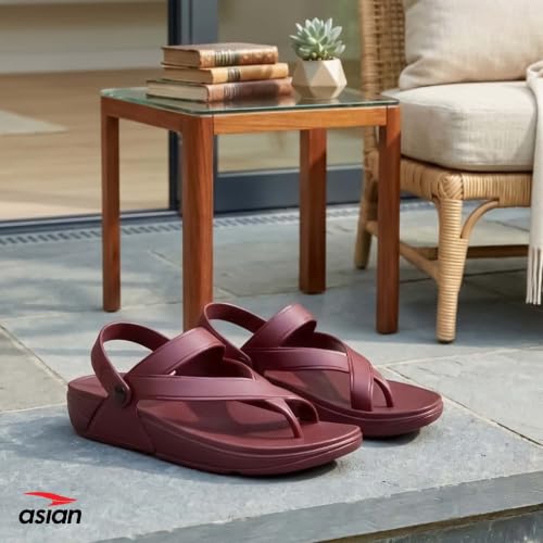 Image of ASIAN Women's INDIGO-09 Comfortable & Light Weight Clogs for Women | Stylish & Anti-Skid Chappals for Adult | Waterproof & Everyday Use Slipper Floats for Girls and Ladies