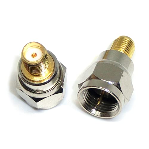 Conector F a SMA Javino adaptador coaxial con transmisión de señal sin pérdidas