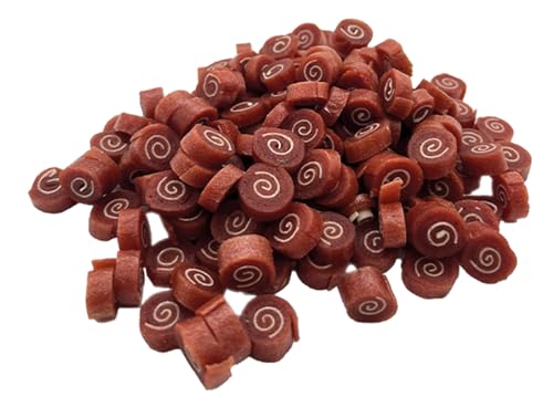 UniQ Pets Hundeleckerli glutenfrei mit Ente weiche 500g Hundesnacks für kleine Hunde große Welpen Trainingsleckerli kalorienarme Leckerli Hund Leckerlis Kaustangen