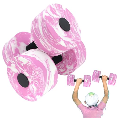 Pesas de ejercicio acuático, mancuernas acuáticas para resistencia a la piscina, pesas de fitness acuático, equipo de aeróbic acuático para pérdida de peso, equipo de flotación para uso en agua