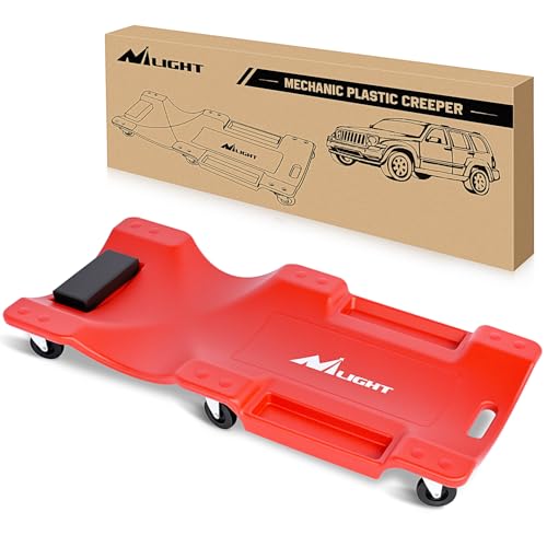 Nilight 40' Mechanic Plastic Creeper - 40 Inches Heavy Duty Shop...