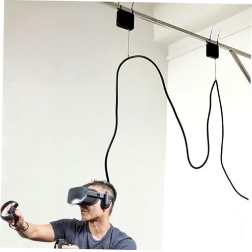 Cierrapuertas retráctil automático GALPADA con cable de acero resistente, 2 unidades de ABS 6