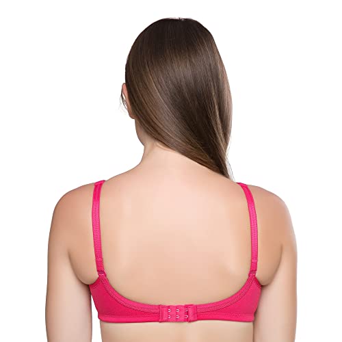 Image of TRYLO Cotton Riza Minimizer Women's Non-Padded Non-Wired Seamless Molded Bra