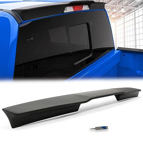 KUAFU Cab Rear Roof Spoiler Wing Compatible with 2015 2016 2017 2018 2019 2020 Ford F150 Gen 2 Raptor Pickup Truck Headache Top Spoiler