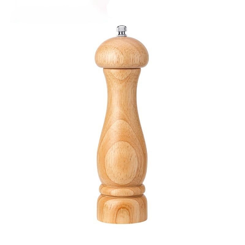 Macinapepe o Macinasale Macinapepe Attrezzi da cucina Macinapepe manuale Bottiglia di condimento Adatto for cucina domestica, cucina di ristorante, riunioni all'aperto Macina sale o Pepe(B,8in)