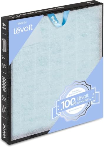 Image of LEVOIT Vital 100S-P Air Purifier Smoke Remover Replacement Filter, Genuine 4-in-1 Air Filters, Supports HEPA Sleep Mode, High-Efficiency Activated Carbon, Vital 100S-RF-SR, Blue (Pack of 10)