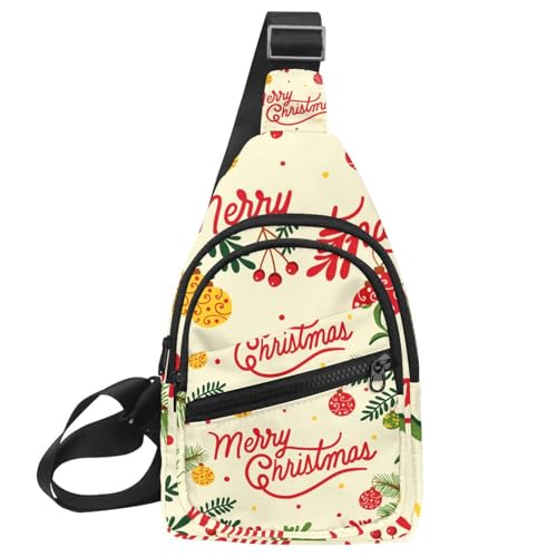 Bolsa de pecho para hombre y mujer ideal como regalo especial de Feliz Navidad